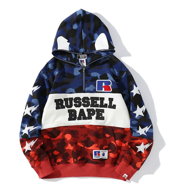 Moletom bape x adidas 2025