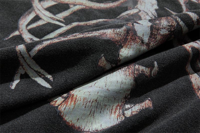 Camiseta Oversized Vintage Bones XX Studio - Boutique ZeroUm Camiseta Oversized Vintage Bones XX Studio - Boutique ZeroUm