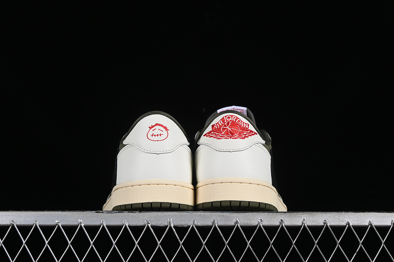 Travis Scott x Air Jordan 1 Retro Low OG SP 'Reverse Olive