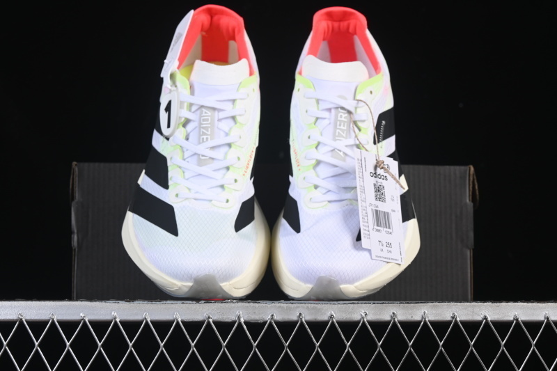 Adidas Adizero Adios Pro 4 'White Black' - Boutique ZeroUm