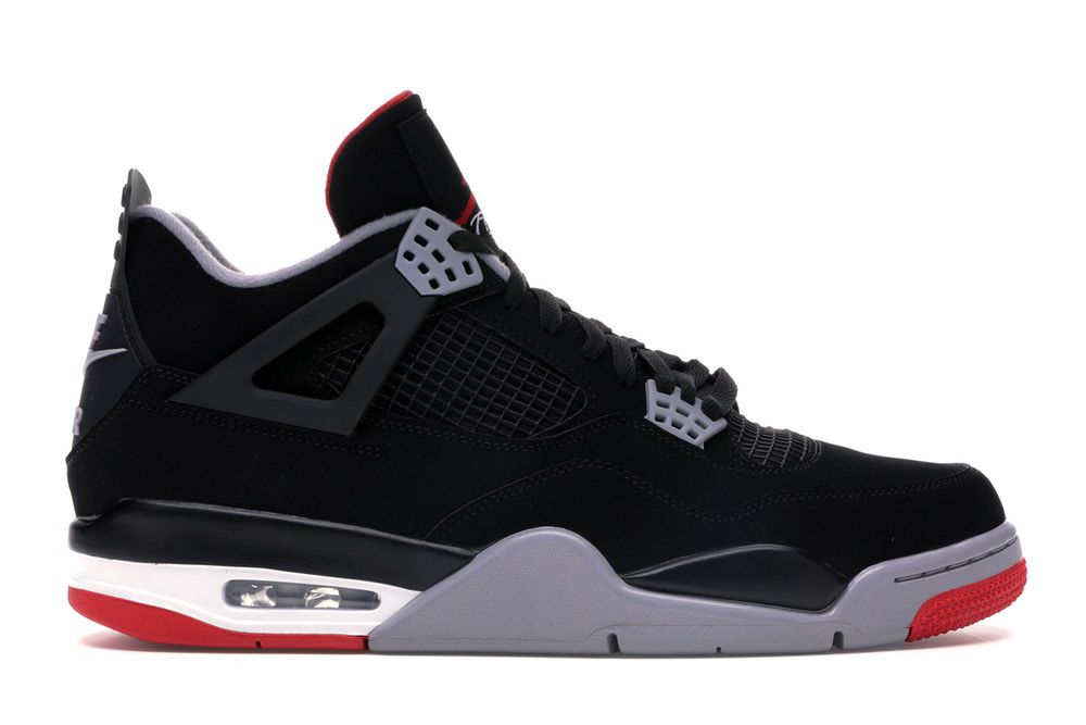 Air Jordan 4 Retro Bred - Boutique ZeroUm | Conceito Hype de A-Z