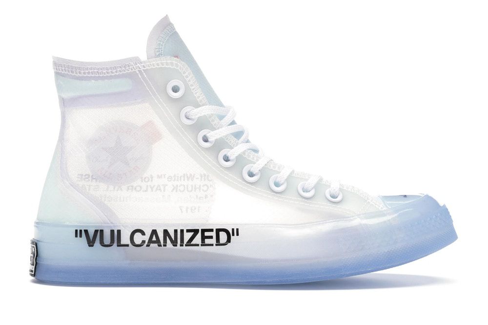 Off White Tenis All Star Transparente Sneakers All Star Chuck