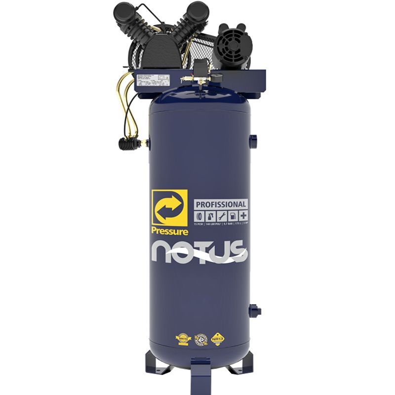 Compressor Pressure Notus 15/175L - 3CV Vertical - KIMOTOR
