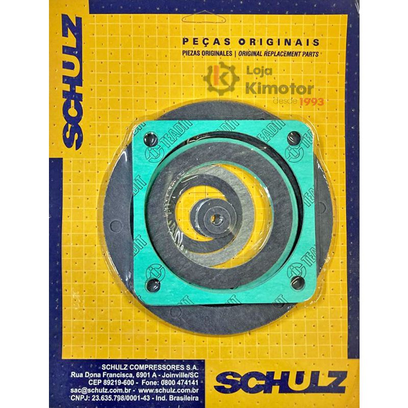 Jogo de Juntas Schulz MSWV 60 Fort - ORIGINAL - KIMOTOR