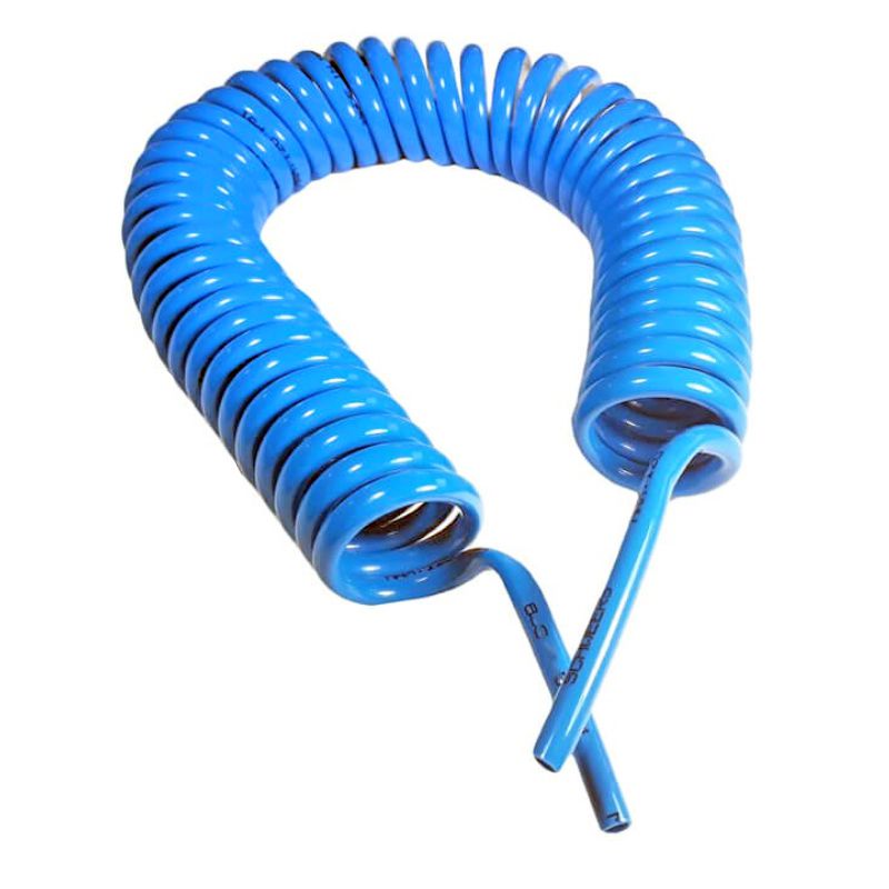 Odin Mangueira Espiral PU 6mm 5m Azul Compressor MES5 - KIMOTOR