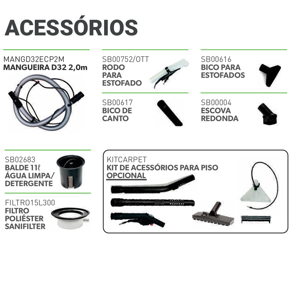 Aspirador Extratora IPC EA-135 Lite 35L 220V - KIMOTOR