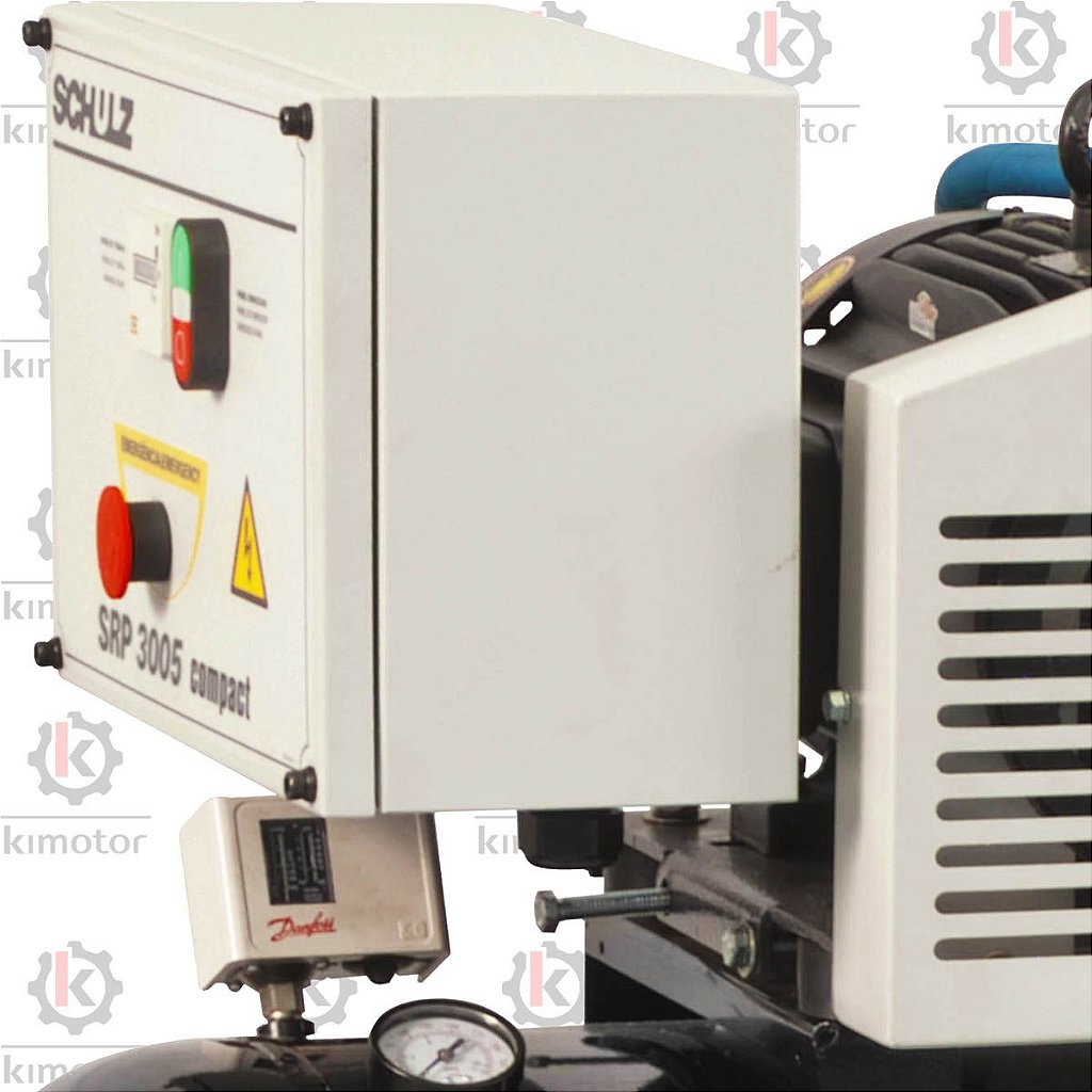 Compressor de Parafuso Rotativo Schulz SRP 3008 Compact - 7.5HP