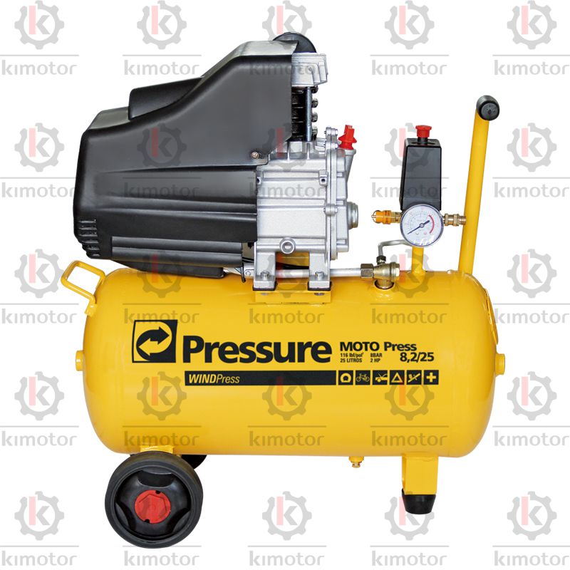 Compressor Pressure Wind 8.2/24 8,2pcm 24L 220V - KIMOTOR