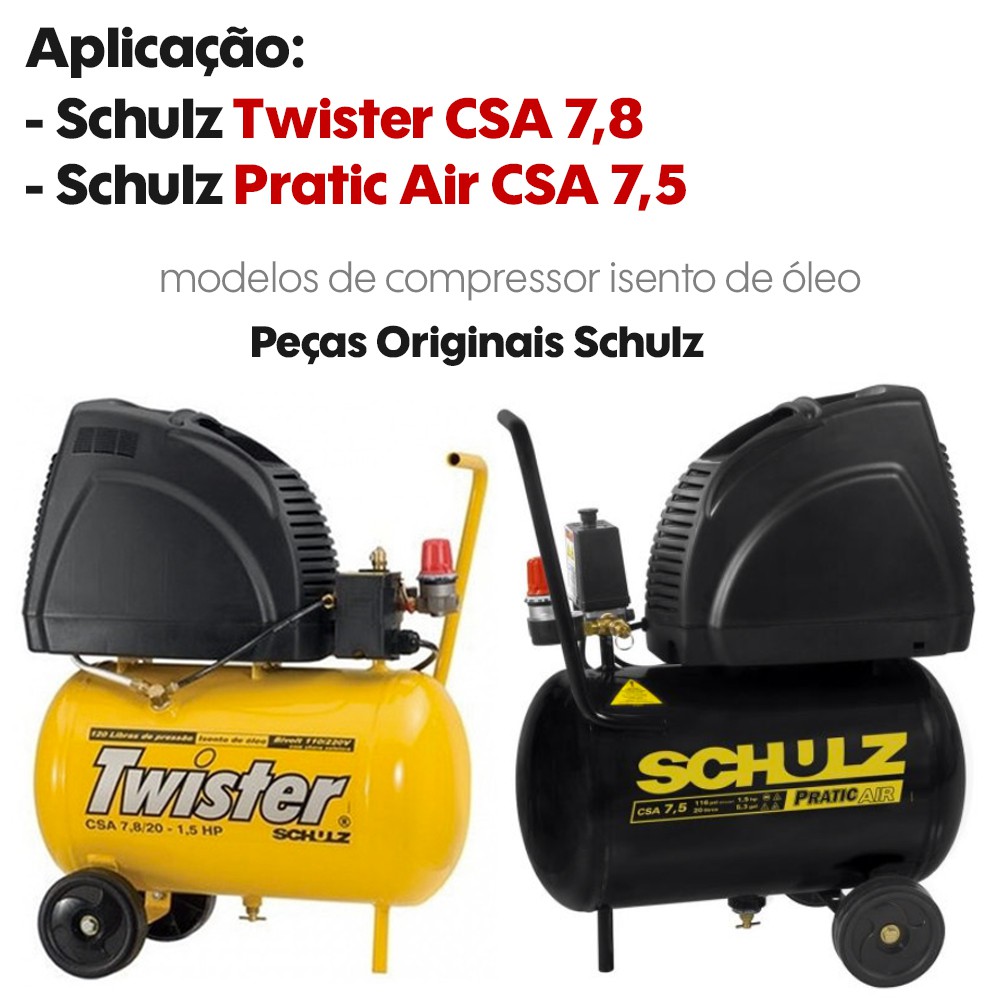 Anel Compressor - Schulz Twister CSA 7,8 / Pratic Air CSA 7,5