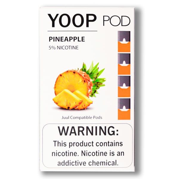 PODs c/ Líquido p/ YOOP - PINEAPPLE - YOOP