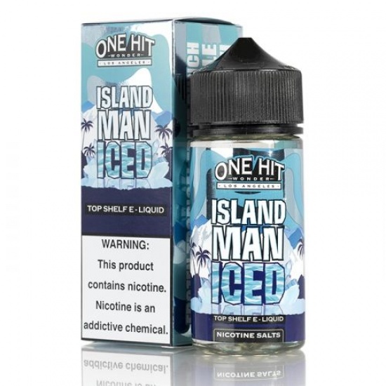 Líquido Island Man ICED SaltNic / Salt Nicotine - One Hit Wonder e-Liquid