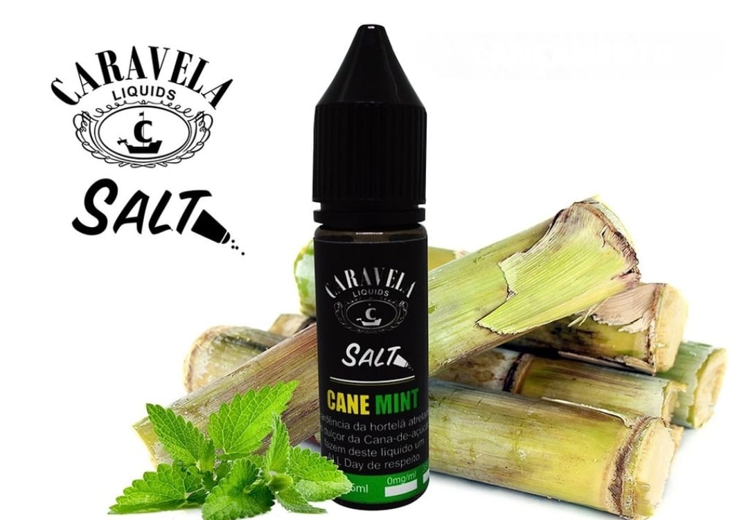 Lquido Cane Mint - SaltNic / Salt Nicotine - Caravela