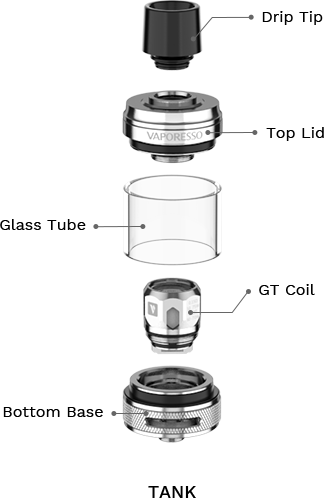 Atomizador NRG PE: Atomizador NRG PE: