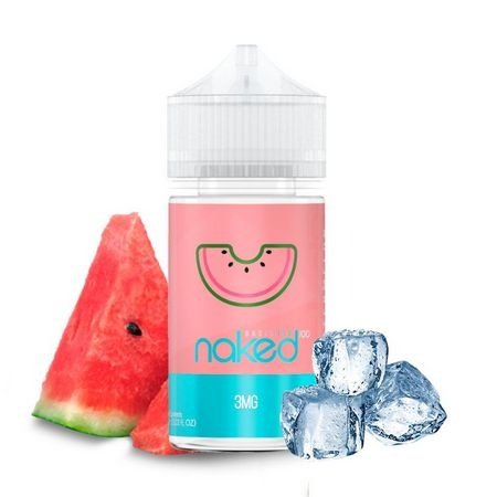 Líquido Watermelon - Basic Ice - Naked