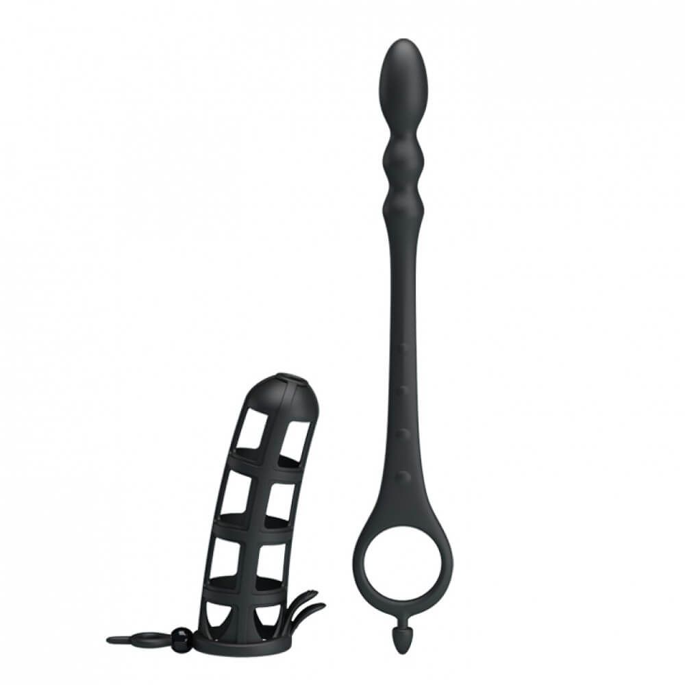 Hercules Penis Sheath - Capa Peniana Vazada Com Plug Anal - - Sussurra  Boutique Sensual