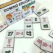 Dominó Jogo Educativo Pedagógico Mdf Frutas 28pcs Mega Impress