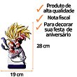 Display Adesivo Dragon Ball Goku Loiro Decoração Totem Placa - Sanja Festas