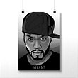 Placa decorativa - Rappers / rap internacional / rap