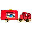 Caminhão Container Brinquedo Educativo em Madeira - Tralalá 4 Kids