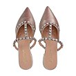 Sapato Feminino Santinelli Mule Champagne - 1450 - Estrela Mix - Uma Loja  Completa