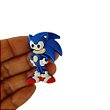 Apliques de Personagens Sonic Emborrachados - pacotes com 6 unidades.