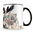 caneca demon slayer, hashira, kimetsu no yaiba - Gato Mestre