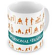 Caneca Personalizada com Nome para Professor Personal Trainer Crossfit -  comemori