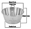 FORMA DE PUDIM N°12, 16, 20, 22 e 24 - R&A Artefatos de Metais