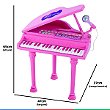 Brinquedo Infantil Piano Sinfonia Rosa Para Crianças 3+Anos WinFun -  Baby&Kids