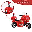 Moto Elétrica Infantil Diversão Criança Até 25Kg 6v Chave Luzes Sons e  Acelerador Vermelho Importway - Baby&Kids