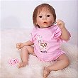 Boneca Bebe Reborn Yasmin Floral Millie Cegonha Reborn Dolls Mais 24  Acessórios 48cm com o Melhor Preço é no Zoom