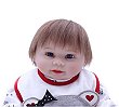 Boneca Bebe Reborn Realista Silicone Menino Caio 48cm - Malki toys