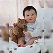 Boneca Bebe Reborn Malkitoys Tecido Realista Yasmin 48cm - Malki toys