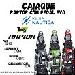 Caiaque Raptor Milha Nautica com pedal Evo drive - SC Pesca