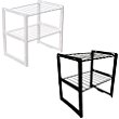 Rack Organizador De Armário Cozinha 2 Andares 25x25x18cm -   - Mais de 200 mil clientes!