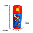 Garrafa Infantil Click c/Canudo 300ml - Super Mario™ - bebrands oficial