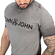 Camiseta John John Logo Chumbo Degrade - Outlet360