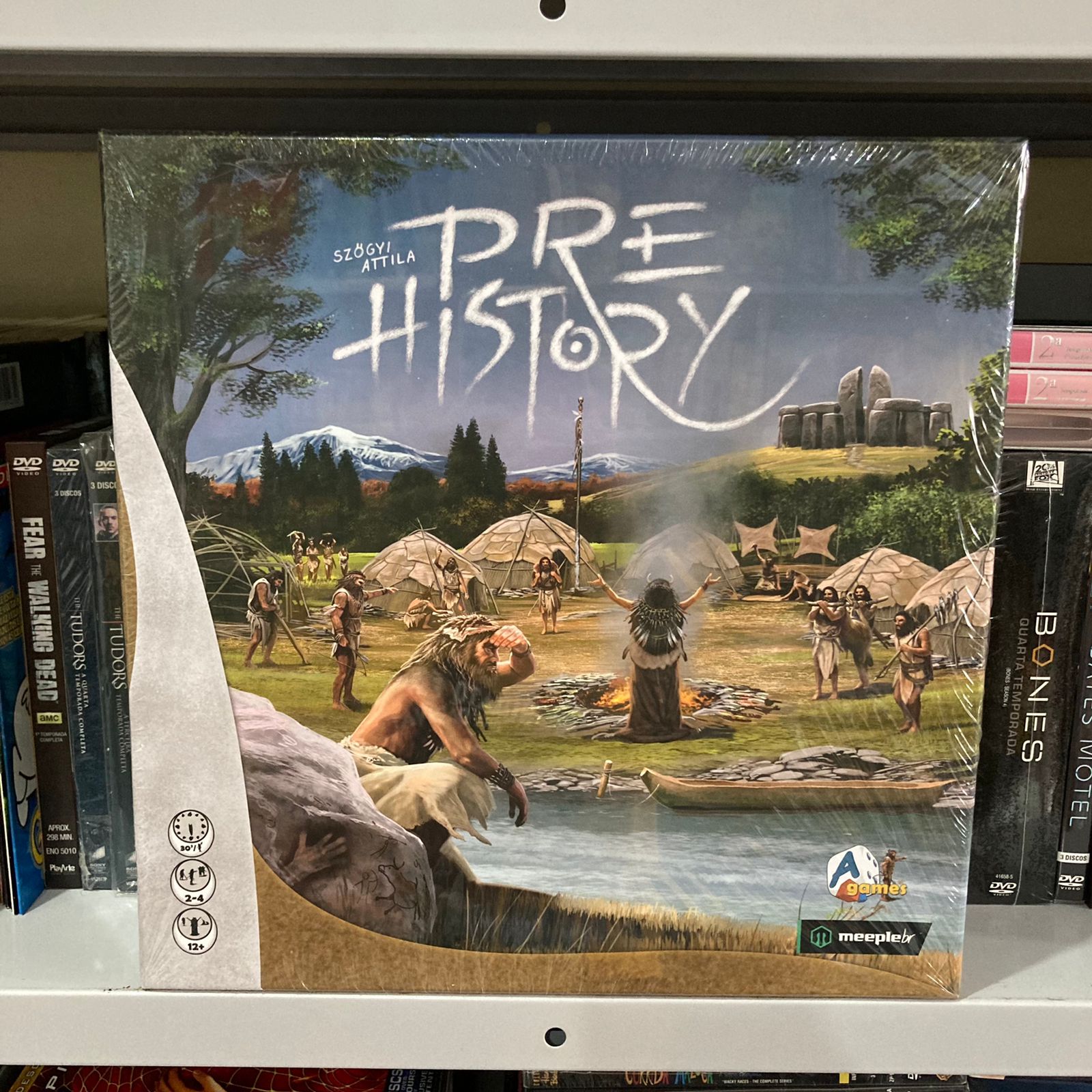 Prehistory Meeple BR- Boardgame