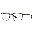 Óculos de Grau - PRADA - VPS50L 489-1O1 55 - PRETO - Pró Olhar