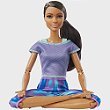 Boneca Barbie Negra Articulada Feita Mexer Roupa Yoga - Alfabay