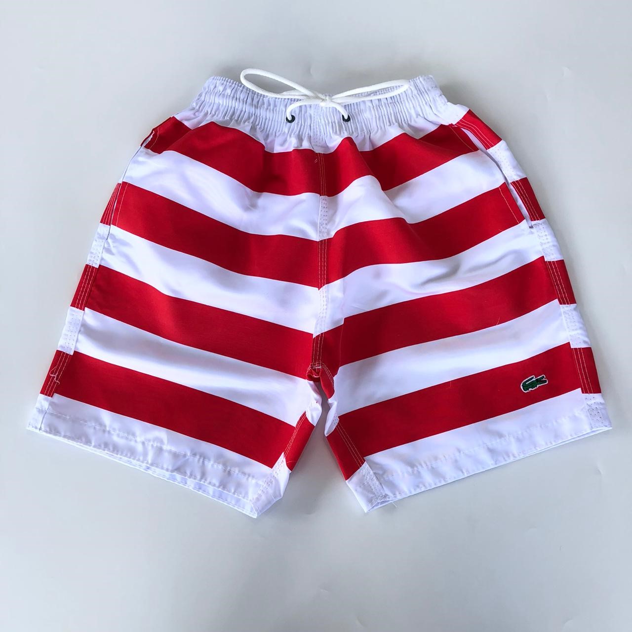 shorts vermelho