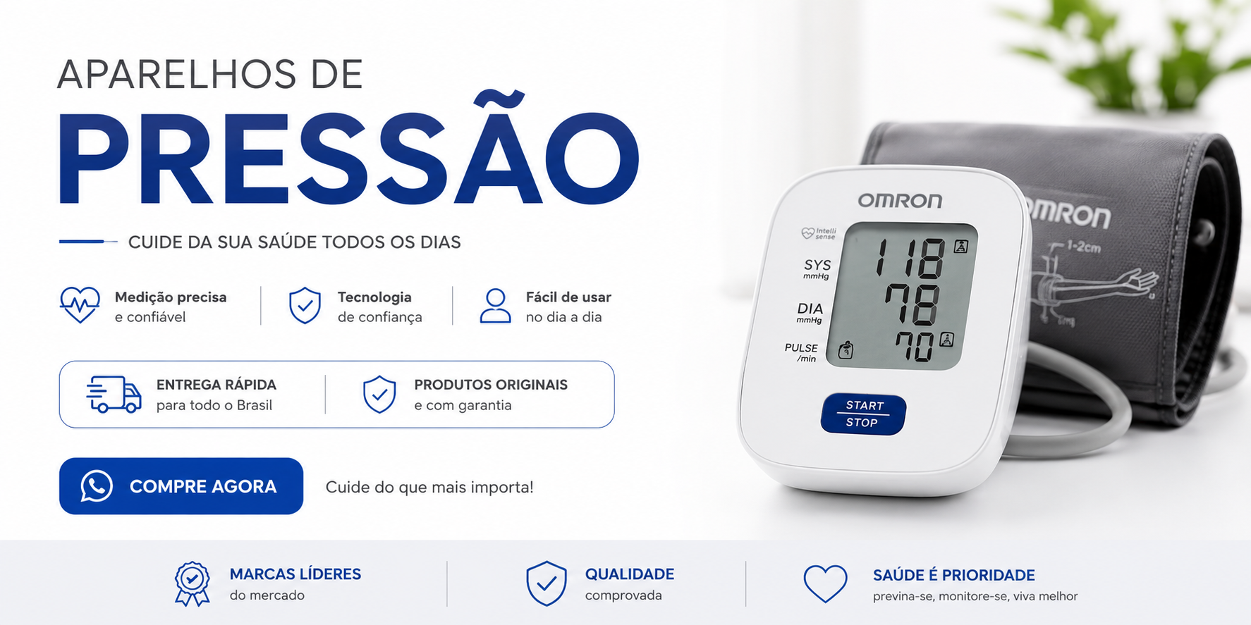Comprar Aparelho de Pressão em Minas Gerais