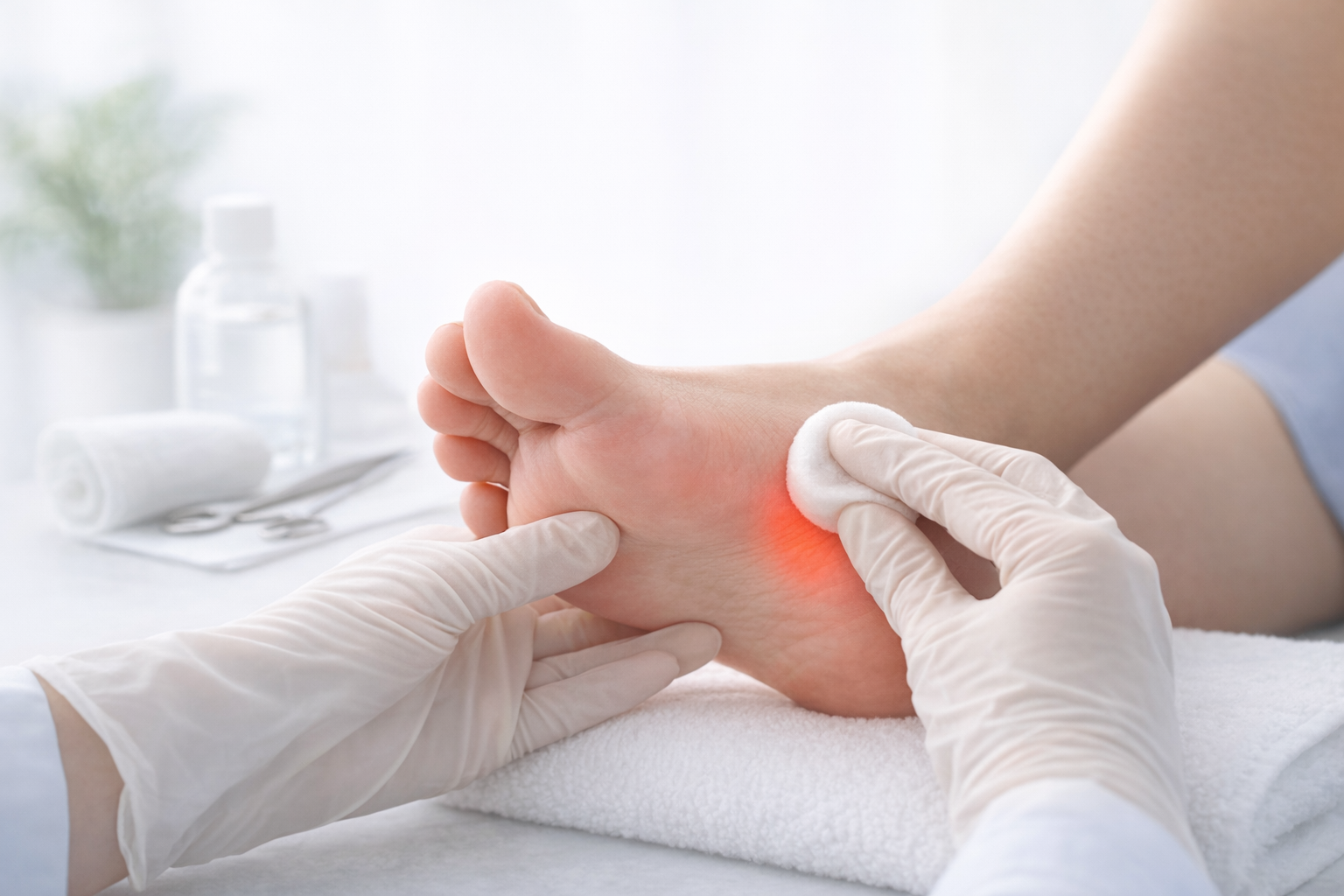 Formigamento nos pés