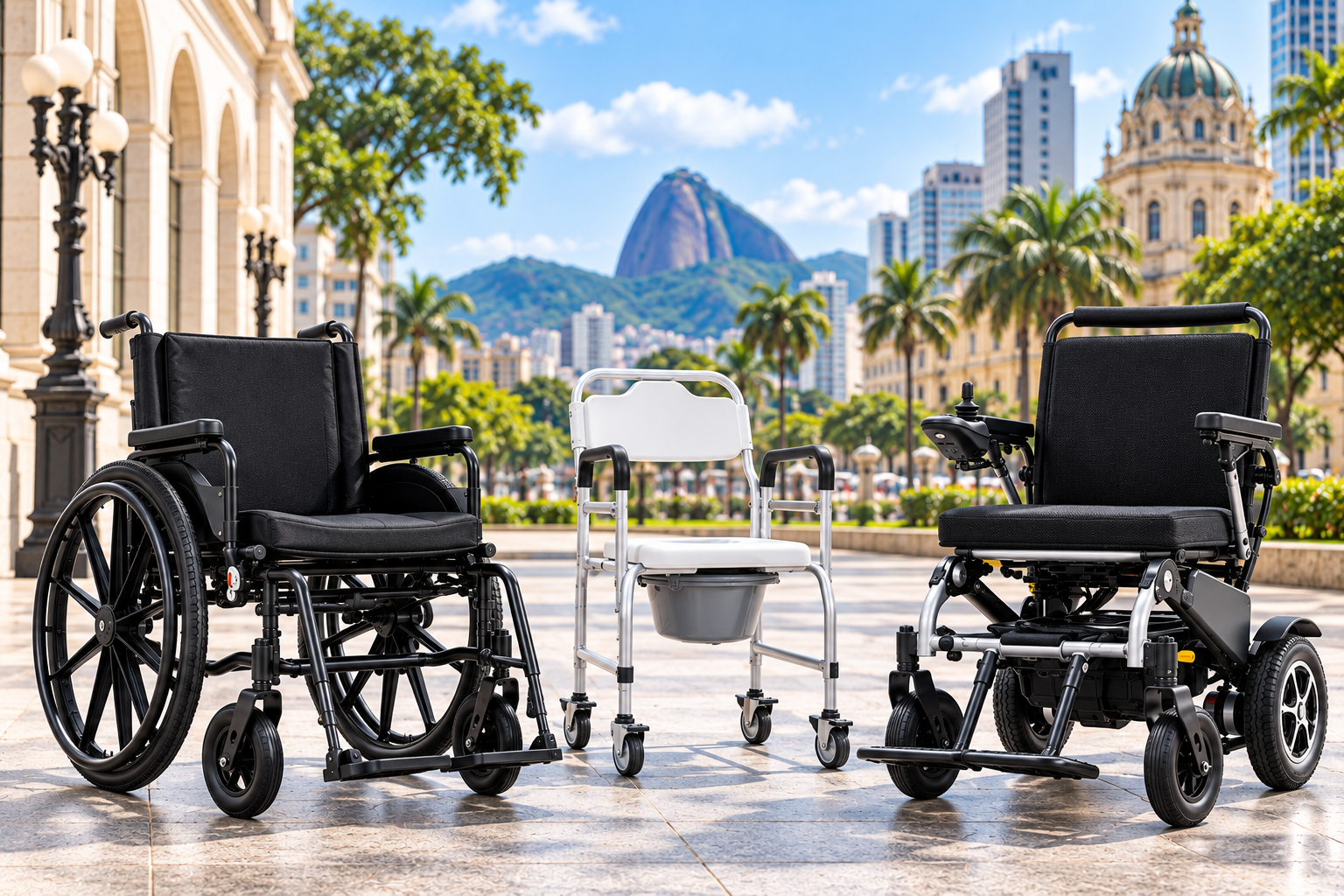 Cadeira de rodas no Centro RJ — Tecnomedi Cadeira de rodas manual, cadeira de banho e cadeira motorizada no Centro do Rio de Janeiro RJ