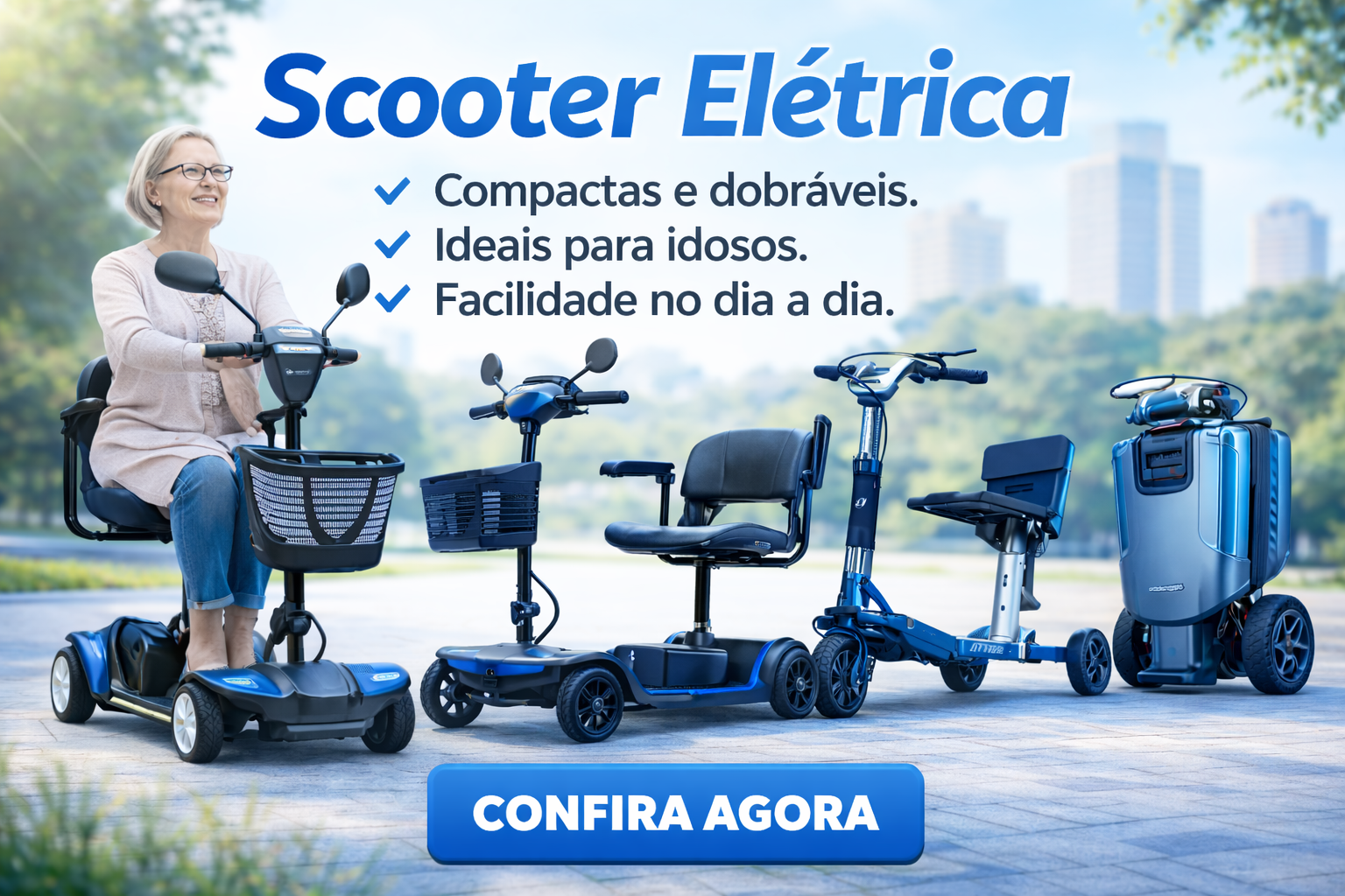 Scooter elétrica para idosos e mobilidade em São Paulo SP Tecnomedi