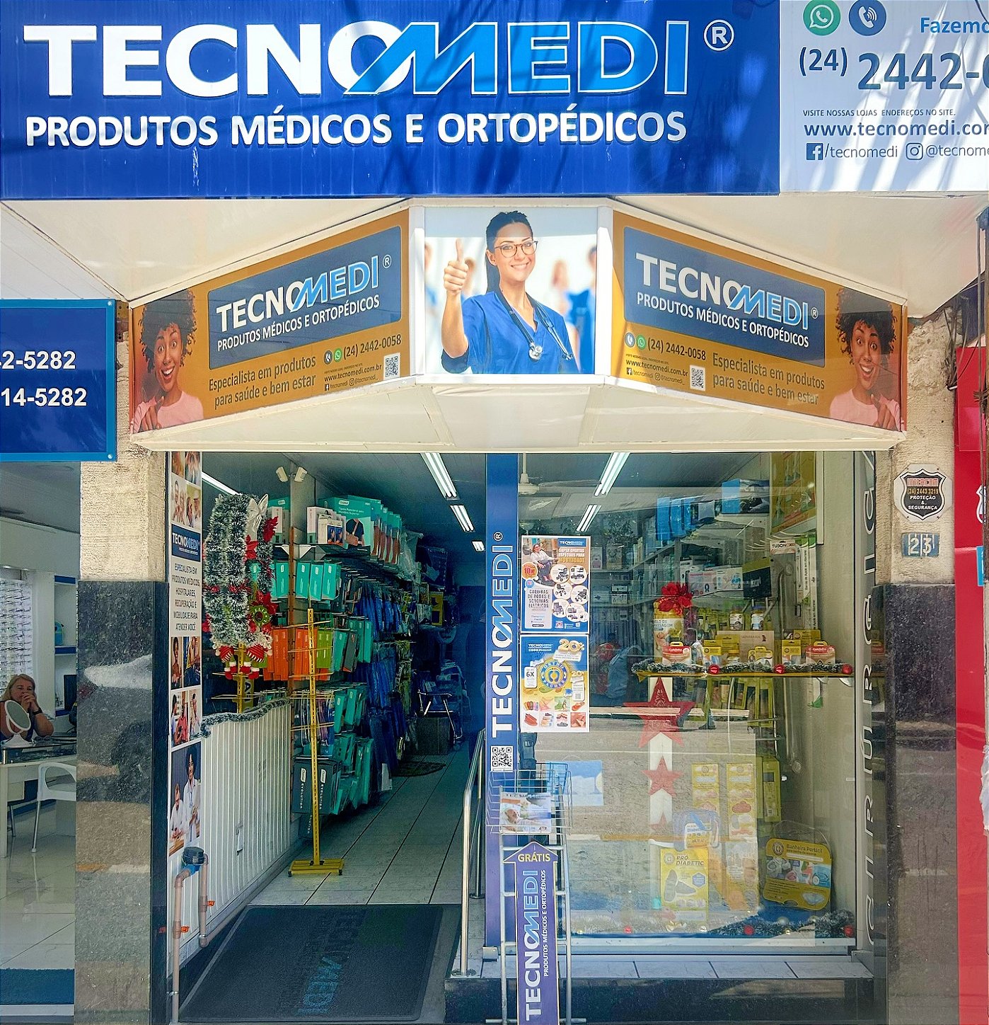 Fachada da Tecnomedi Barra do Piraí