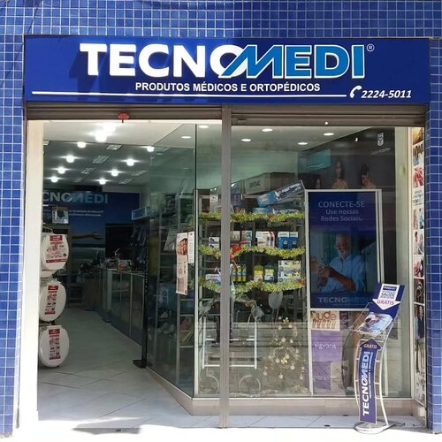 Fachada da loja Tecnomedi Centro do Rio de Janeiro – Rua Sete de Setembro