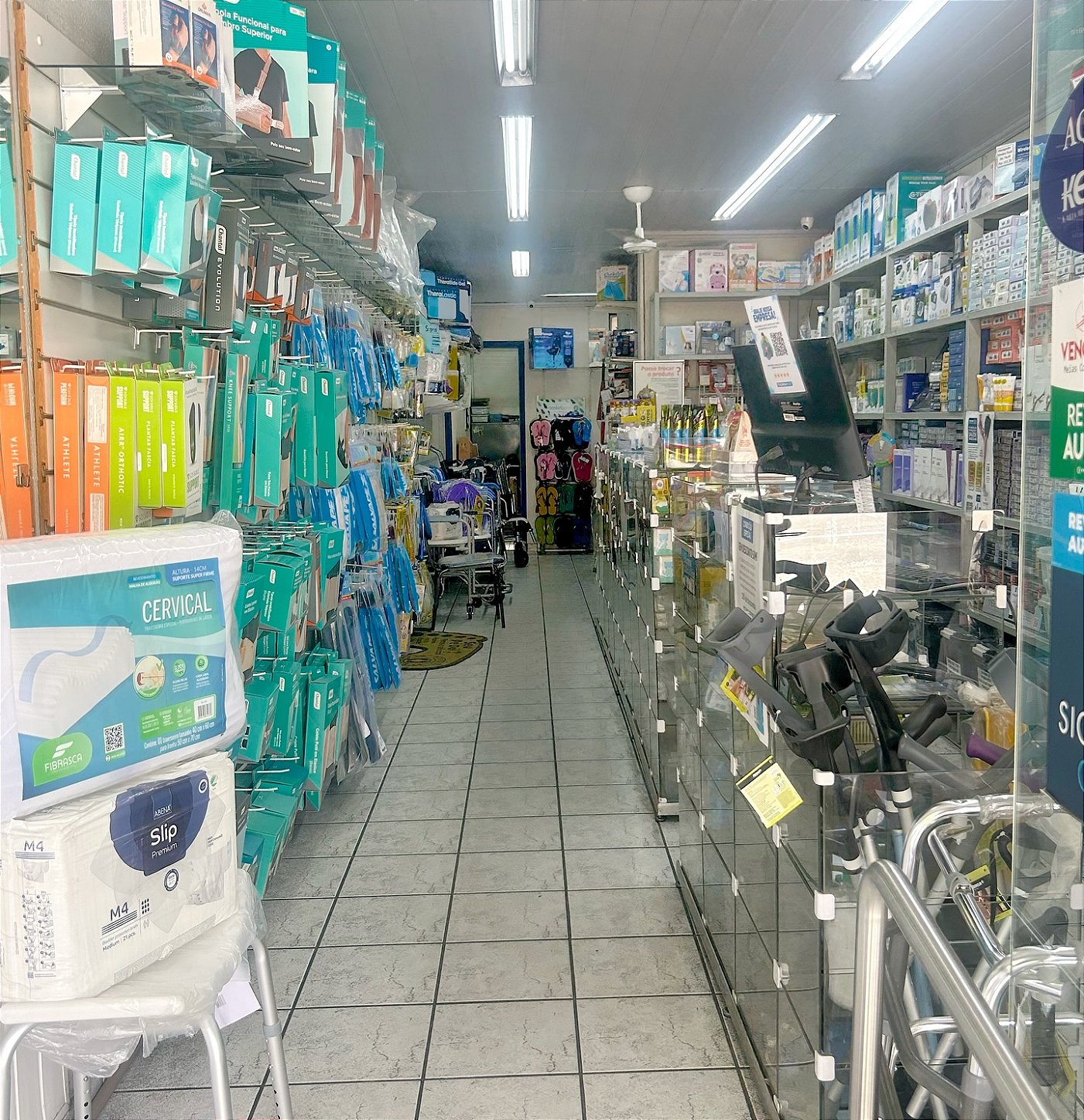 Interior da loja Tecnomedi Barra do Piraí