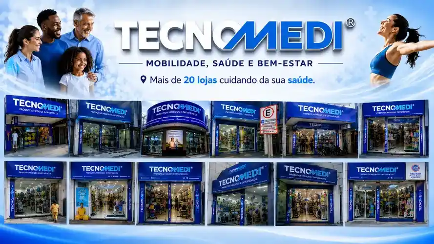 Mais de 20 lojas Tecnomedi