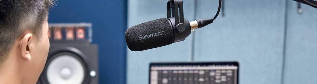 SR-BV1 - Microfone para Podcast Saramonic